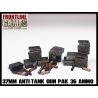 37mm Anti-Tank Gun PaK Ammo Set 28mm WWII FRONTLINE GAMES