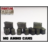 MG Ammo Cans Set 28mm WWII FRONTLINE GAMES