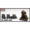 MG Ammo Cans Set 28mm WWII FRONTLINE GAMES