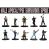Male Apocalypse Survivors Sprue (10) WARGAMES FACTORY WARLORD GAMES