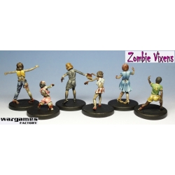 Zombie Vixens (10 + 1) Sprue WARGAMES FACTORY WARLORD GAMES