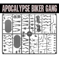 Apocalypse Biker Gang Sprue WARGAMES FACTORY WARLORD GAMES