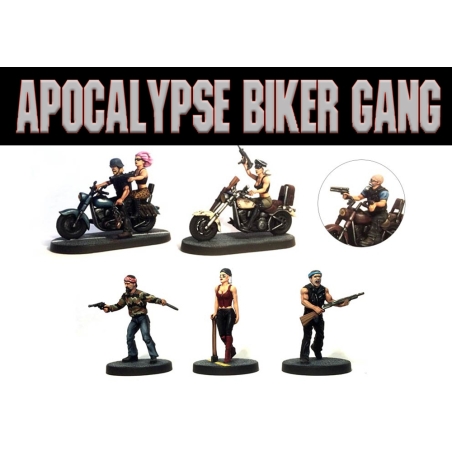 Apocalypse Biker Gang Sprue WARGAMES FACTORY WARLORD GAMES
