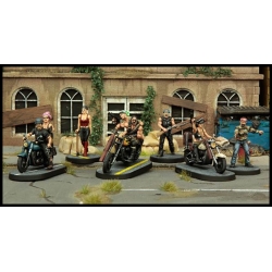 Apocalypse Biker Gang Sprue WARGAMES FACTORY WARLORD GAMES
