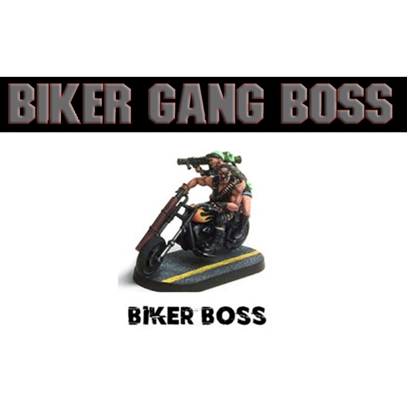 Apocalypse Biker Boss Sprue WARGAMES FACTORY WARLORD GAMES