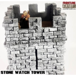 Village Stone Watch Tower 28mm FRONTLINE GAMES