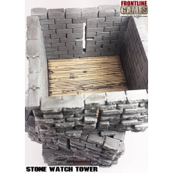 Village Stone Watch Tower 28mm FRONTLINE GAMES