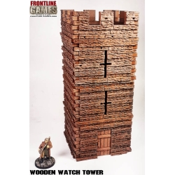 Village Wooden Watch Tower 28mm FRONTLINE GAMES