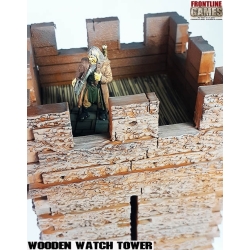 Village Wooden Watch Tower 28mm FRONTLINE GAMES