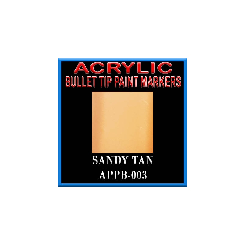 SANDY TAN - Acrylic Paint Pens Bullet-point FRONTLINE GAMES