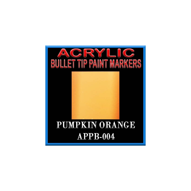 PUMPKIN ORANGE - Acrylic Paint Pens Bullet-point FRONTLINE GAMES
