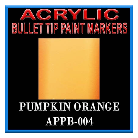 PUMPKIN ORANGE - Acrylic Paint Pens Bullet-point FRONTLINE GAMES