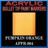 PUMPKIN ORANGE - Acrylic Paint Pens Bullet-point FRONTLINE GAMES
