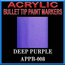 DEEP PURPLE - Acrylic Paint Pens Bullet-point FRONTLINE GAMES