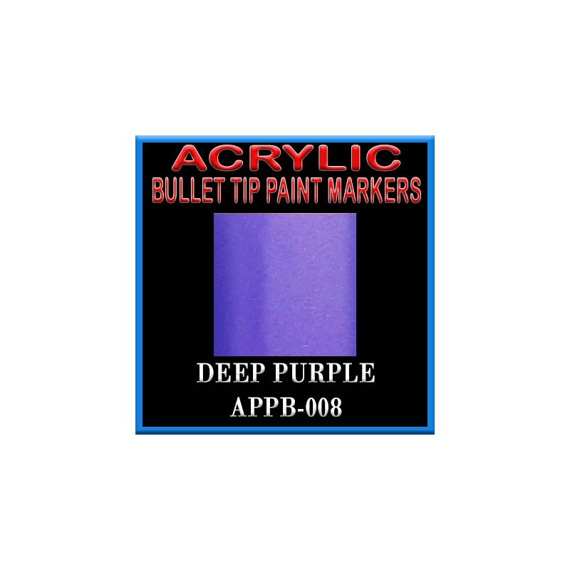 DEEP PURPLE - Acrylic Paint Pens Bullet-point FRONTLINE GAMES