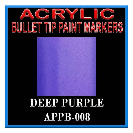DEEP PURPLE - Acrylic Paint Pens Bullet-point FRONTLINE GAMES