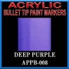 DEEP PURPLE - Acrylic Paint Pens Bullet-point FRONTLINE GAMES