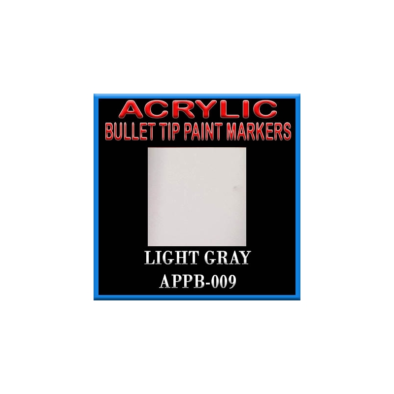 LIGHT GRAY  - Acrylic Paint Pens Bullet-point FRONTLINE GAMES
