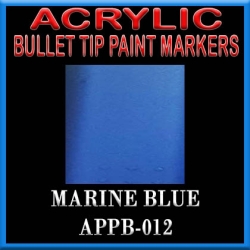 MARINE BLUE - Acrylic Paint Pens Bullet-point FRONTLINE GAMES