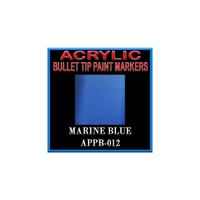 MARINE BLUE - Acrylic Paint Pens Bullet-point FRONTLINE GAMES