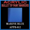 MARINE BLUE - Acrylic Paint Pens Bullet-point FRONTLINE GAMES
