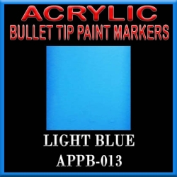 LIGHT BLUE - Acrylic Paint Pens Bullet-point FRONTLINE GAMES