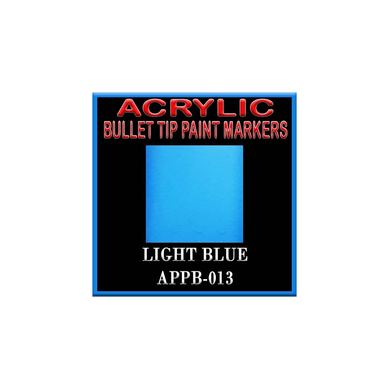 LIGHT BLUE - Acrylic Paint Pens Bullet-point FRONTLINE GAMES