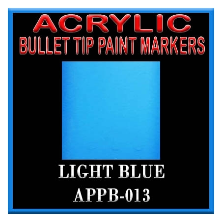 LIGHT BLUE - Acrylic Paint Pens Bullet-point FRONTLINE GAMES