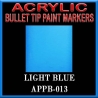 LIGHT BLUE - Acrylic Paint Pens Bullet-point FRONTLINE GAMES