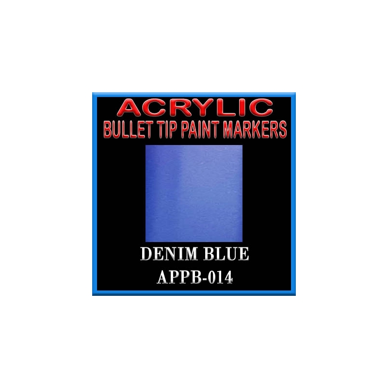 DENIM BLUE - Acrylic Paint Pens Bullet-point FRONTLINE GAMES