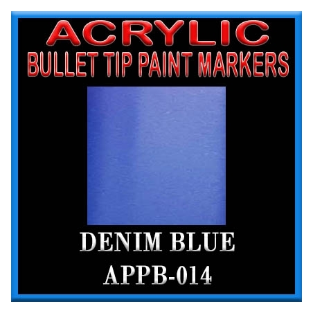DENIM BLUE - Acrylic Paint Pens Bullet-point FRONTLINE GAMES