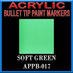 SOFT GREEN - Acrylic Paint Pens Bullet-point FRONTLINE GAMES