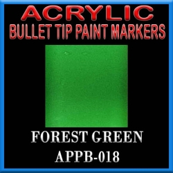 FOREST GREEN - Acrylic Paint Pens Bullet-point FRONTLINE GAMES