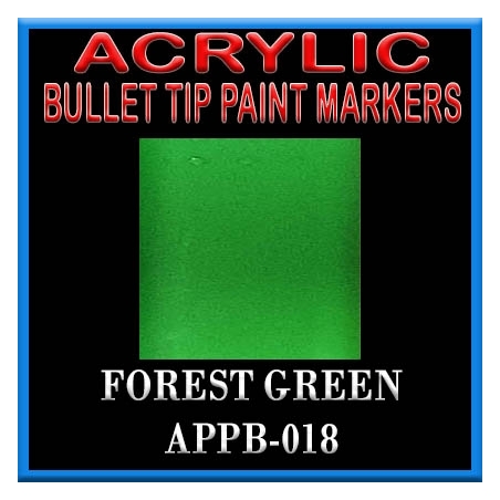 FOREST GREEN - Acrylic Paint Pens Bullet-point FRONTLINE GAMES
