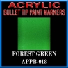 FOREST GREEN - Acrylic Paint Pens Bullet-point FRONTLINE GAMES