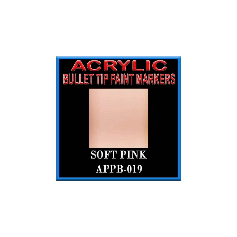 SOFT PINK - Acrylic Paint Pens Bullet-point FRONTLINE GAMES