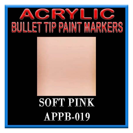 SOFT PINK - Acrylic Paint Pens Bullet-point FRONTLINE GAMES
