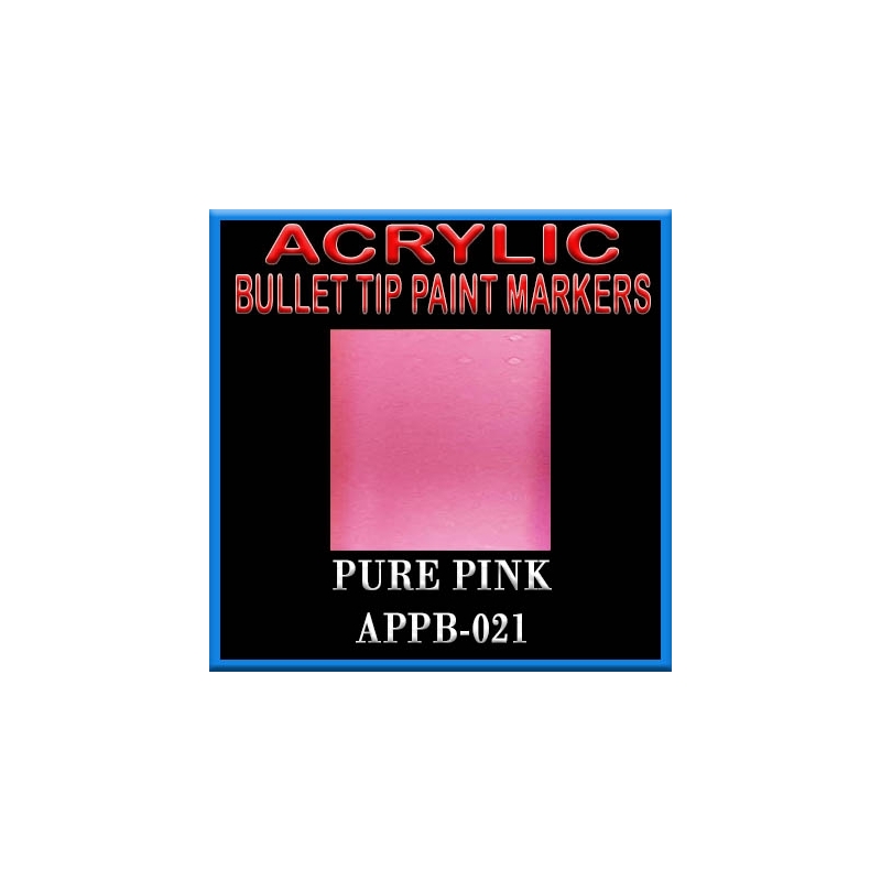 PURE PINK - Acrylic Paint Pens Bullet-point FRONTLINE GAMES