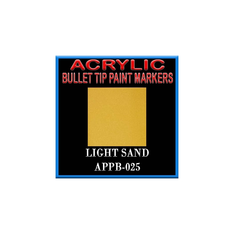 LIGHT SAND - Acrylic Paint Pens Bullet-point FRONTLINE GAMES