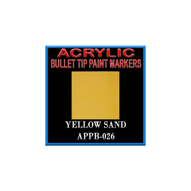 YELLOW SAND - Acrylic Paint Pens Bullet-point FRONTLINE GAMES