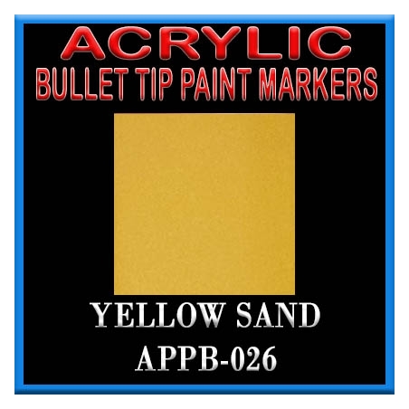 YELLOW SAND - Acrylic Paint Pens Bullet-point FRONTLINE GAMES