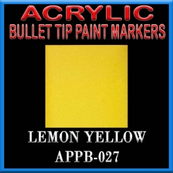 LEMON YELLOW - Acrylic Paint Pens Bullet-point FRONTLINE GAMES