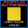LEMON YELLOW - Acrylic Paint Pens Bullet-point FRONTLINE GAMES