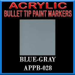 BLUE GRAY - Acrylic Paint Pens Bullet-point FRONTLINE GAMES