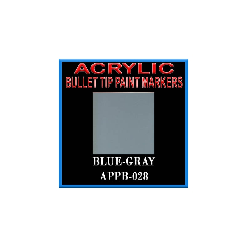 BLUE GRAY - Acrylic Paint Pens Bullet-point FRONTLINE GAMES