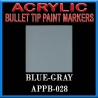 BLUE GRAY - Acrylic Paint Pens Bullet-point FRONTLINE GAMES