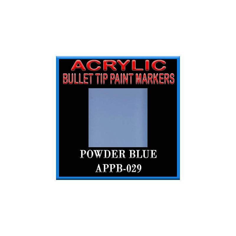 POWDER BLUE - Acrylic Paint Pens Bullet-point FRONTLINE GAMES