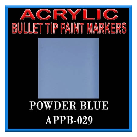 POWDER BLUE - Acrylic Paint Pens Bullet-point FRONTLINE GAMES