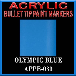 OLYMPIC BLUE - Acrylic Paint Pens Bullet-point FRONTLINE GAMES