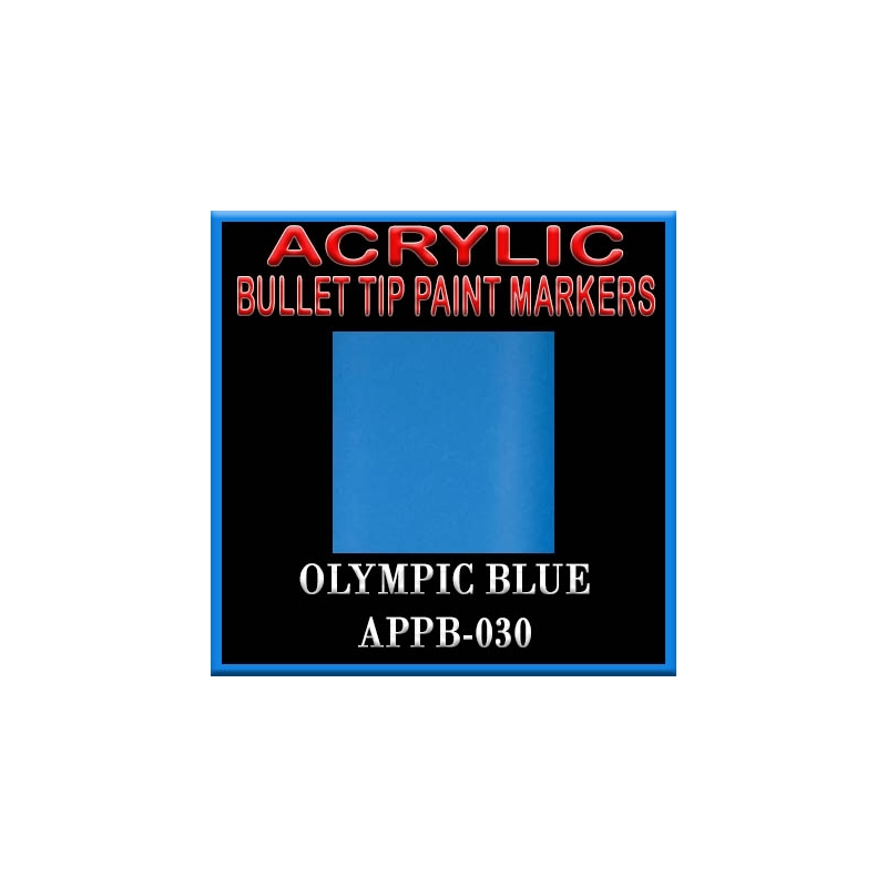 OLYMPIC BLUE - Acrylic Paint Pens Bullet-point FRONTLINE GAMES